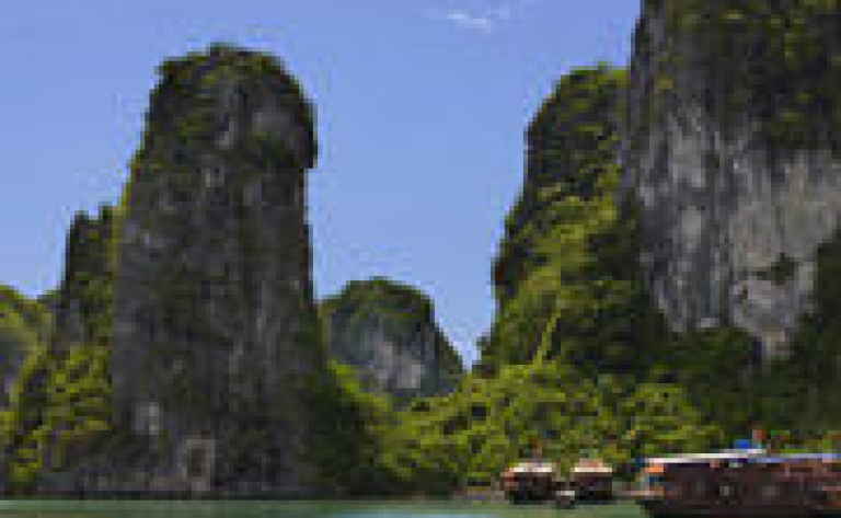 Croisière et nuit sur votre jonque en baie d'Halong