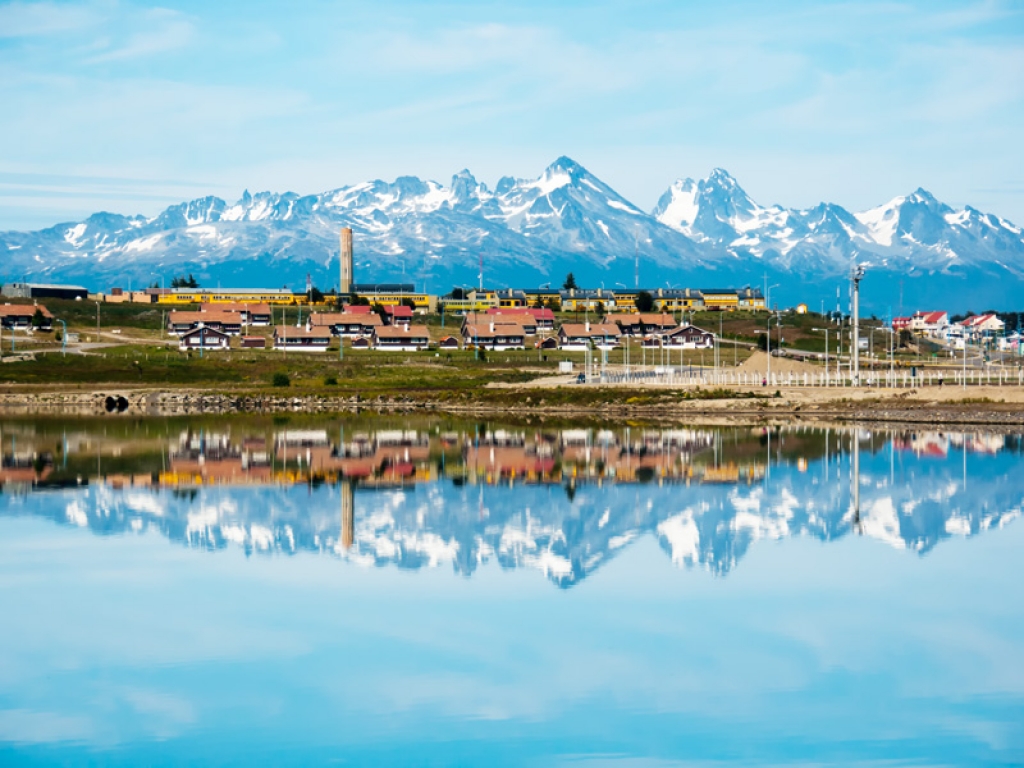 Ushuaia et le canal de Beagle