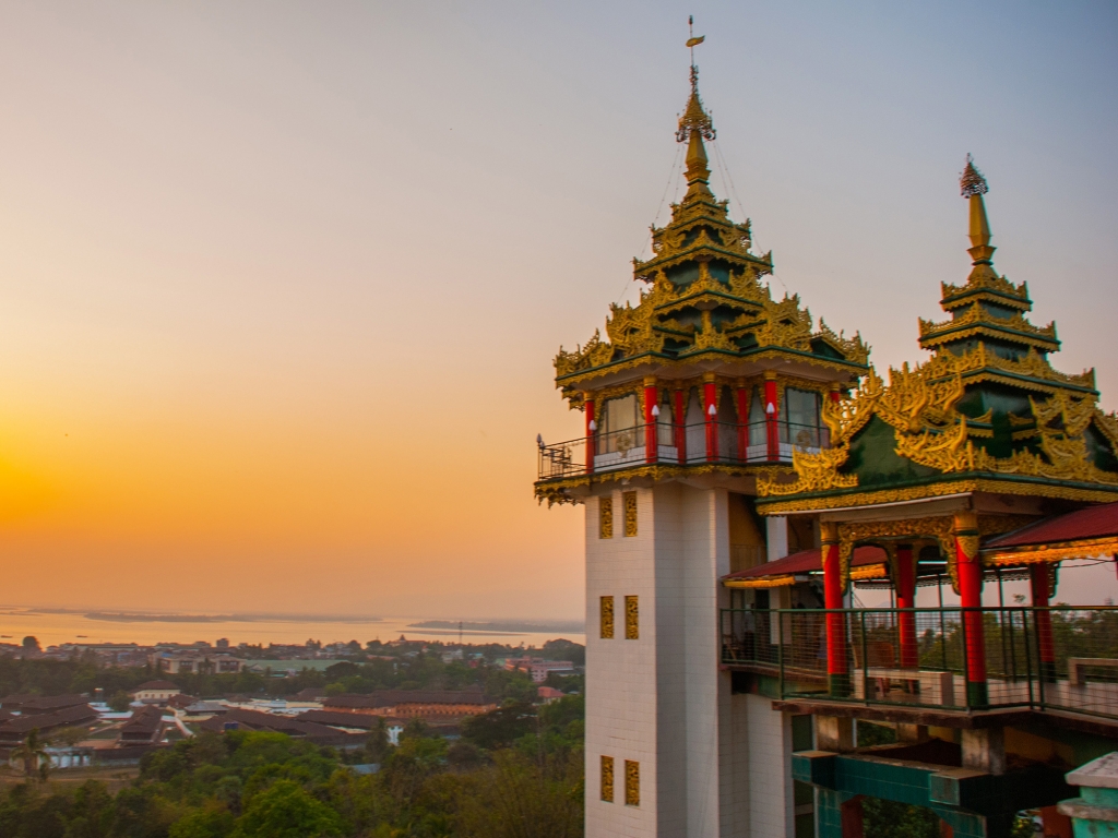 La cité coloniale de Moulmein