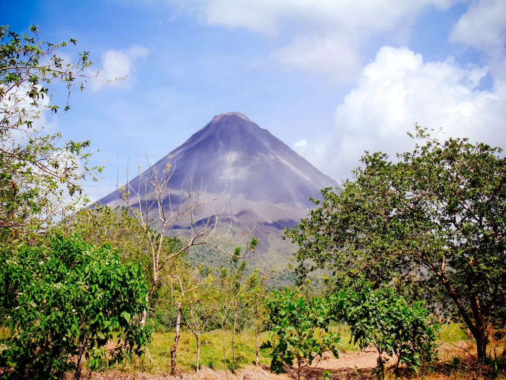 Sur les pistes du Volcan Arenal