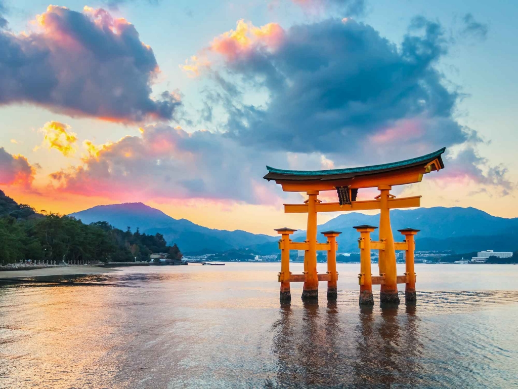 Le Sanctuaire flottant de Miyajima
