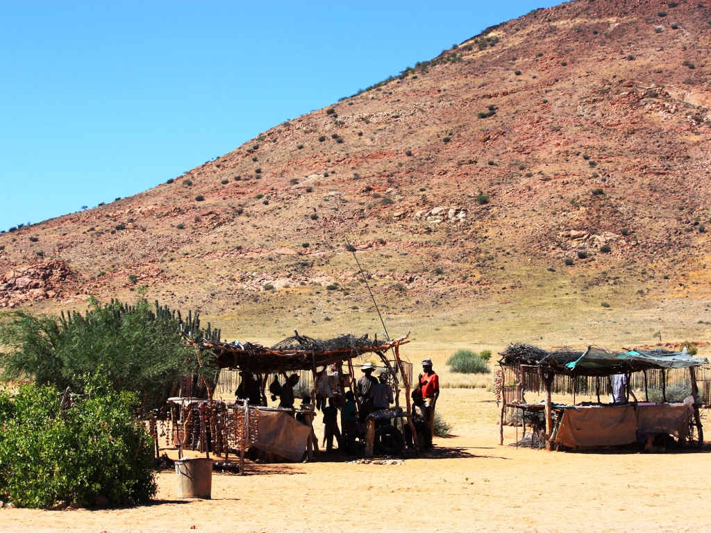Paysages somptueux du Damaraland