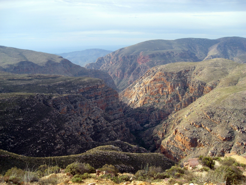 Route vers les montagnes du Cederberg