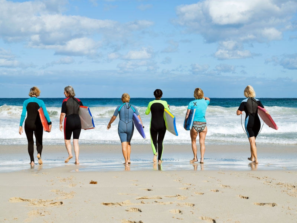 Sea, surf and sun
