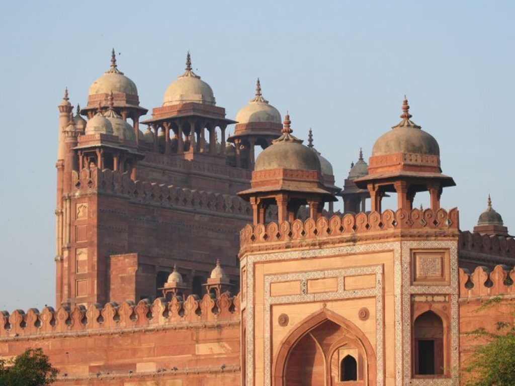 Route vers Agra