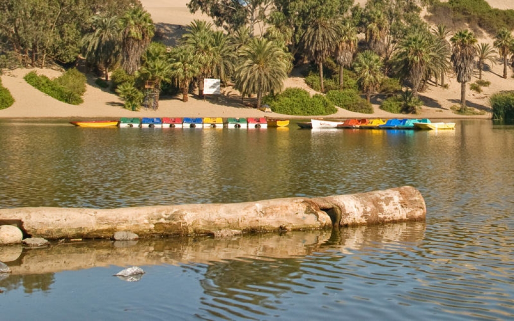 A l’horizon, le lac Titicaca !