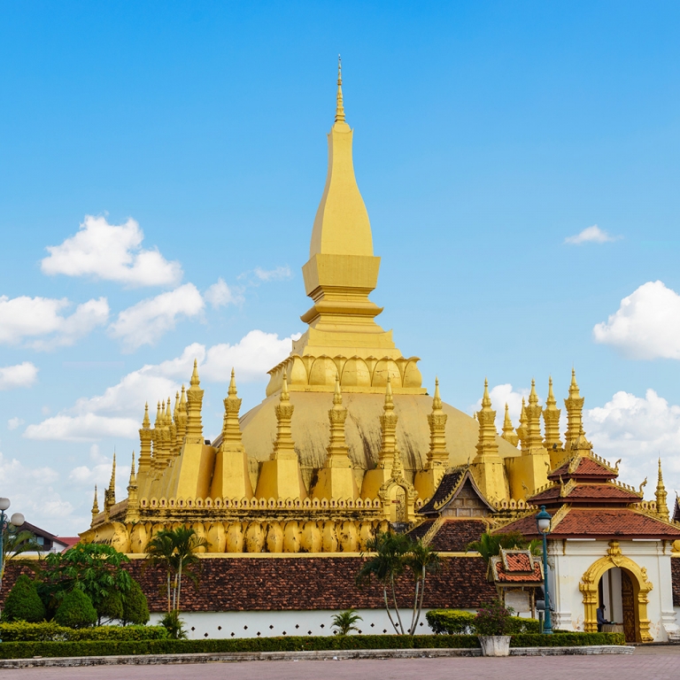 Départ du Laos