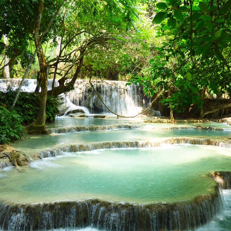 Les chutes de Khuang Sy