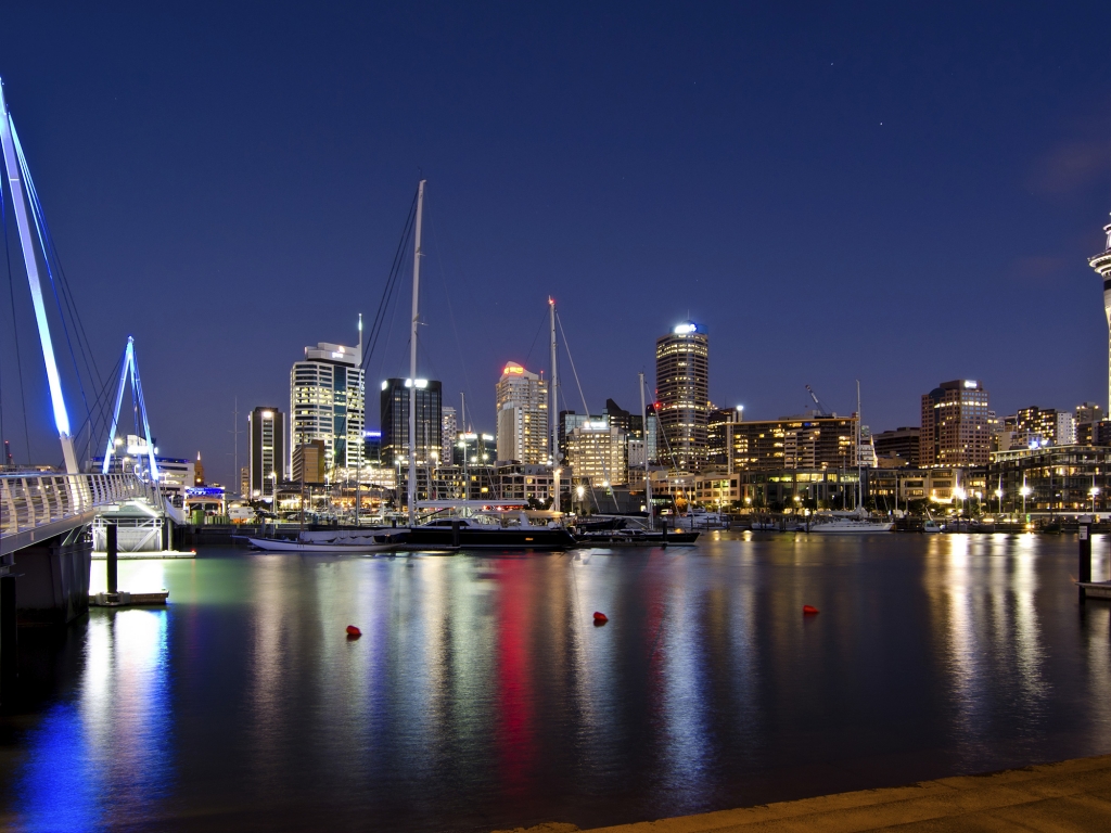 Arrivée à Auckland