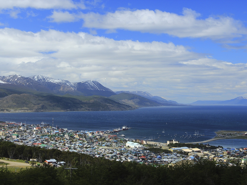 La ville la plus australe du monde : Ushuaïa