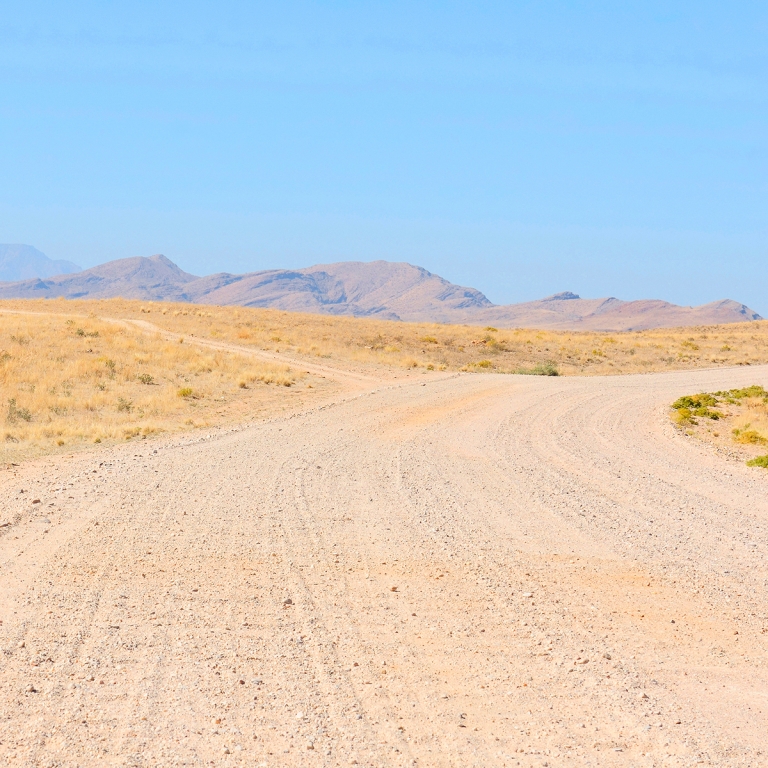 Panorama sur les montagnes du Gamsberg (220 km)