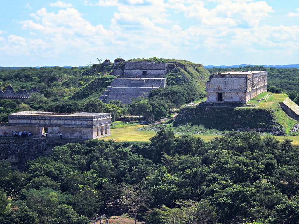 Des demeures coloniales aux pyramides d’Uxmal !