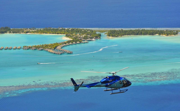Tupai, l'Ile en Cœur : Escapade Romantique d'1 heure en Hélicoptère