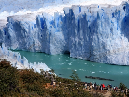 Au plus près du glacier Perito Moreno
