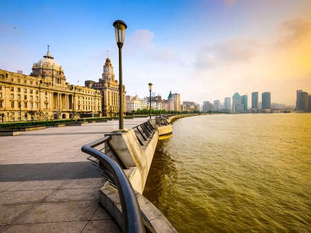 Balade sur le Bund à Shanghai