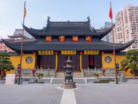 Temples, vieille ville et jardin Yu