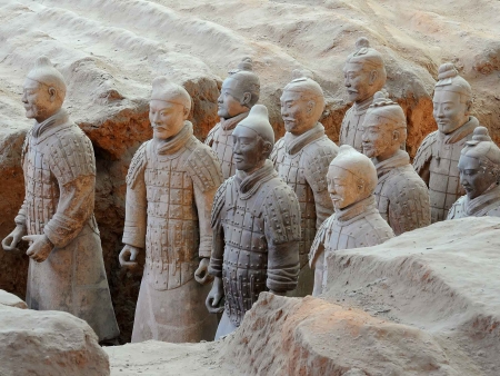 Mausolée de l'empereur Qinshihuang : l’Armée de Soldats en Terre Cuite