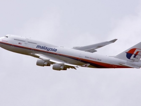 Departure from the UK in the direction of Malaysia