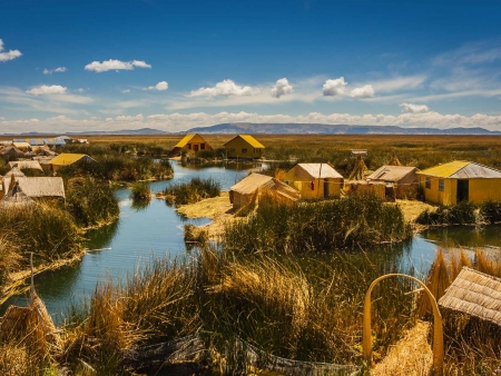 Navigation sur le lac Titicaca