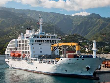 Embarquement vers les Tuamotu
