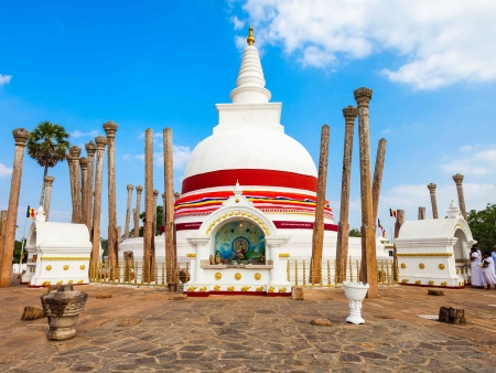Trésors religieux à Anuradhapura