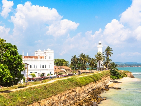 Galle et son fort hollandais
