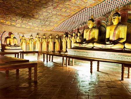 Les grottes de Dambulla