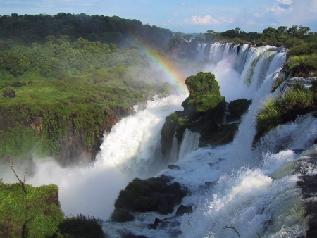 Les chutes, coté argentin