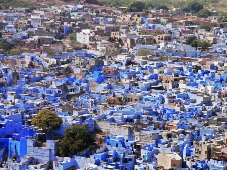 La ville ‘bleue’