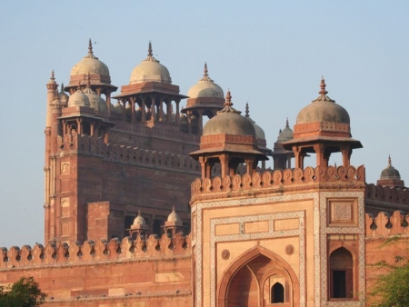 Route vers Agra