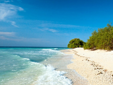 Voyage en speed boat vers Gili Trawangan, une des îles bordant Lombok.