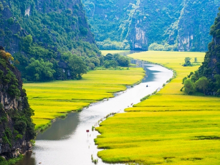 La baie d'Halong terrestre