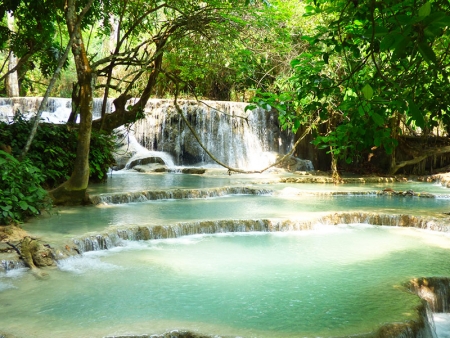 Les chutes de Khuang Sy