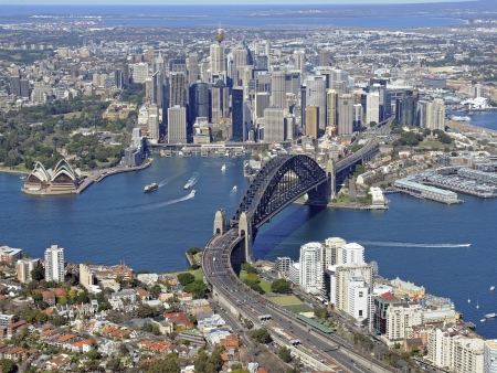 Départ et arrivée à Sydney