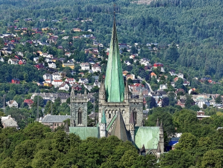 Trondheim, royale et médiévale