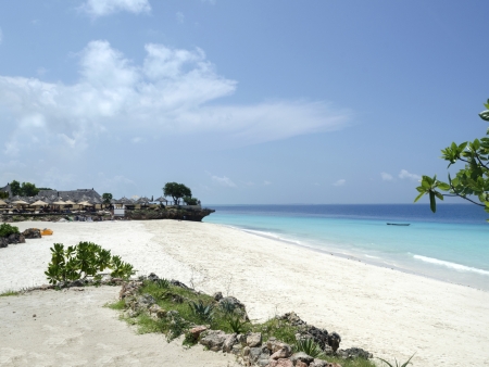 Langue de sable blanc