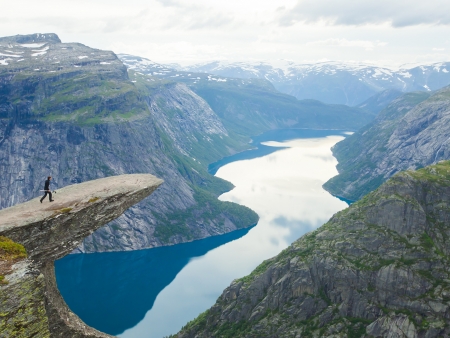 Entrée dans la région des fjords